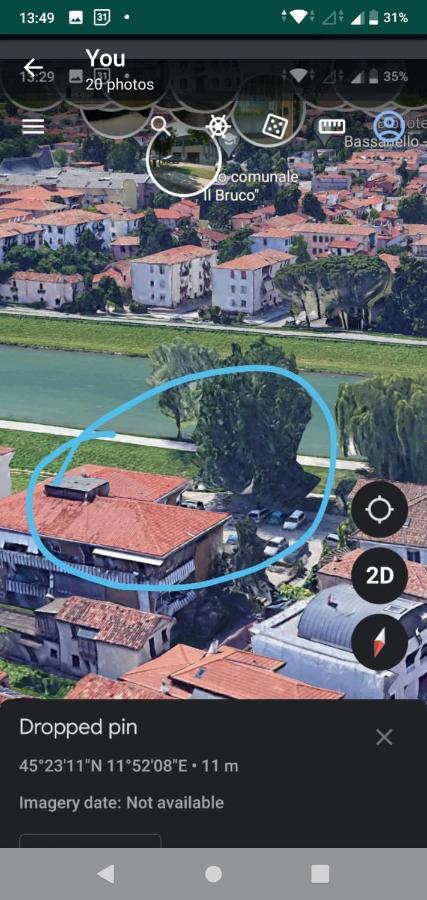 Vicino Al Prato Della Valle Intero Appartamento Parcheggio Facile Di Fronte Падуа Екстериор снимка