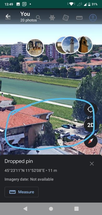 Vicino Al Prato Della Valle Intero Appartamento Parcheggio Facile Di Fronte Падуа Екстериор снимка