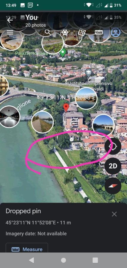 Vicino Al Prato Della Valle Intero Appartamento Parcheggio Facile Di Fronte Падуа Екстериор снимка